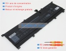 Dell xps 15(9575-640x9) 11.4V 75Wh batterie de ordinateur portable