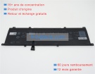 Dell xps 15-9575 11.4V 75Wh batterie de ordinateur portable