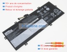 Lenovo yoga duet 7 13iml05 82as0022hh 7.68V 41Wh batterie de ordinateur portable