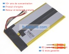 Rtdpart zl-5840139-2s 7.6V 38Wh batterie de ordinateur portable