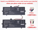 Jumper u3478110pv-2s1p 7.6V 34.3Wh batterie de ordinateur portable