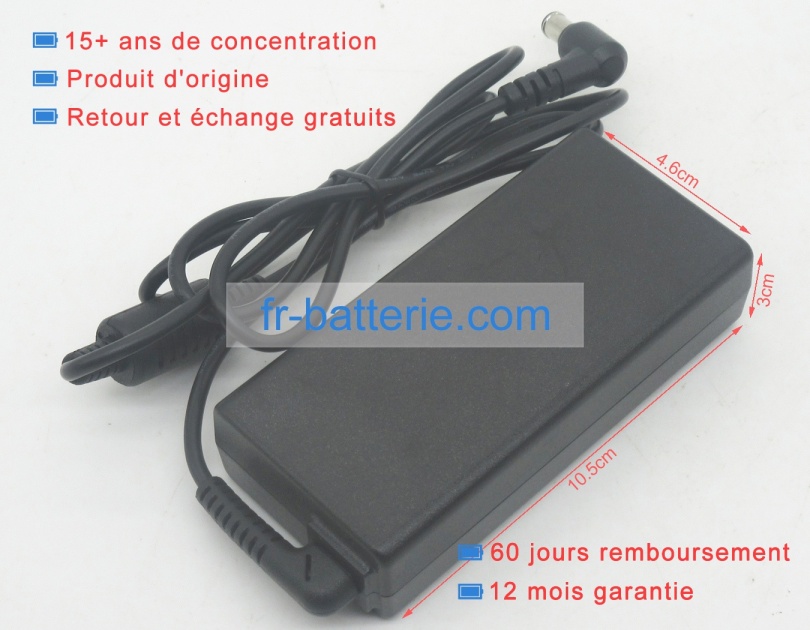 Lg gram 13z970 19V 2.53A adaptateur de ordinateur portable - Cliquez sur l'image pour la fermer