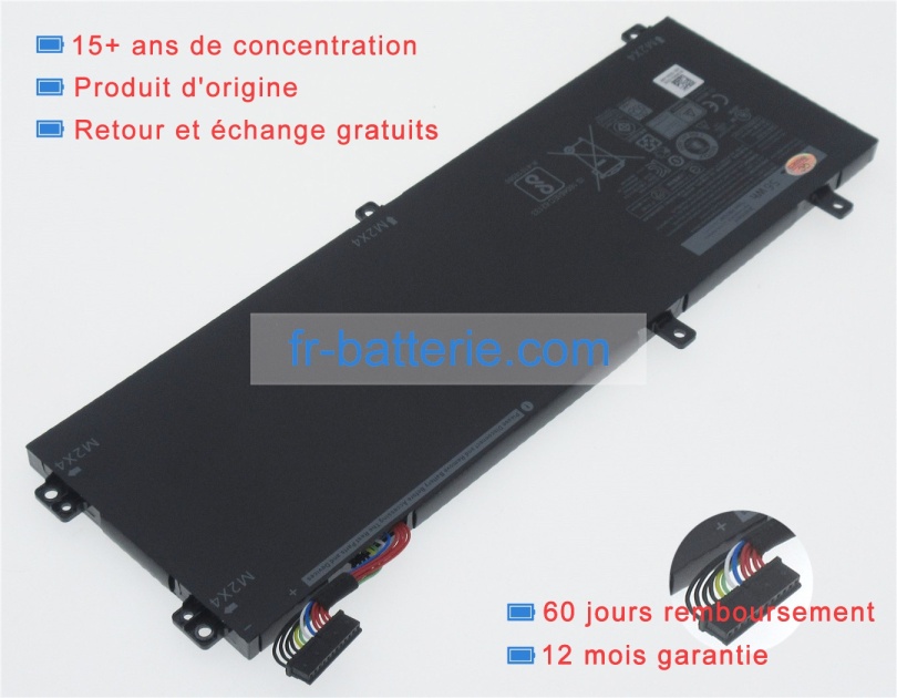 Dell 1p6kd 11.4V 56Wh batterie de ordinateur portable - Cliquez sur l'image pour la fermer