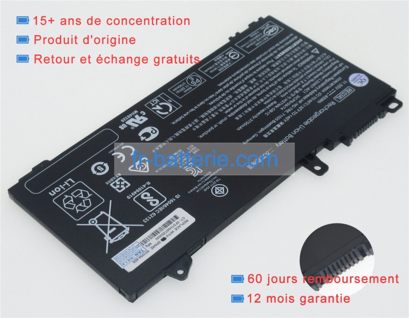 Hp probook 430 g6 45Wh batterie de ordinateur portable