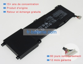 Gigabyte aorus 15-xa-7fr5252w 15.12V 56.6Wh batterie de ordinateur portable